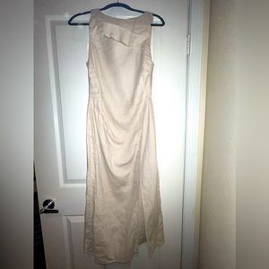 EUC & OTHER STORIES Khaki Midi Dress